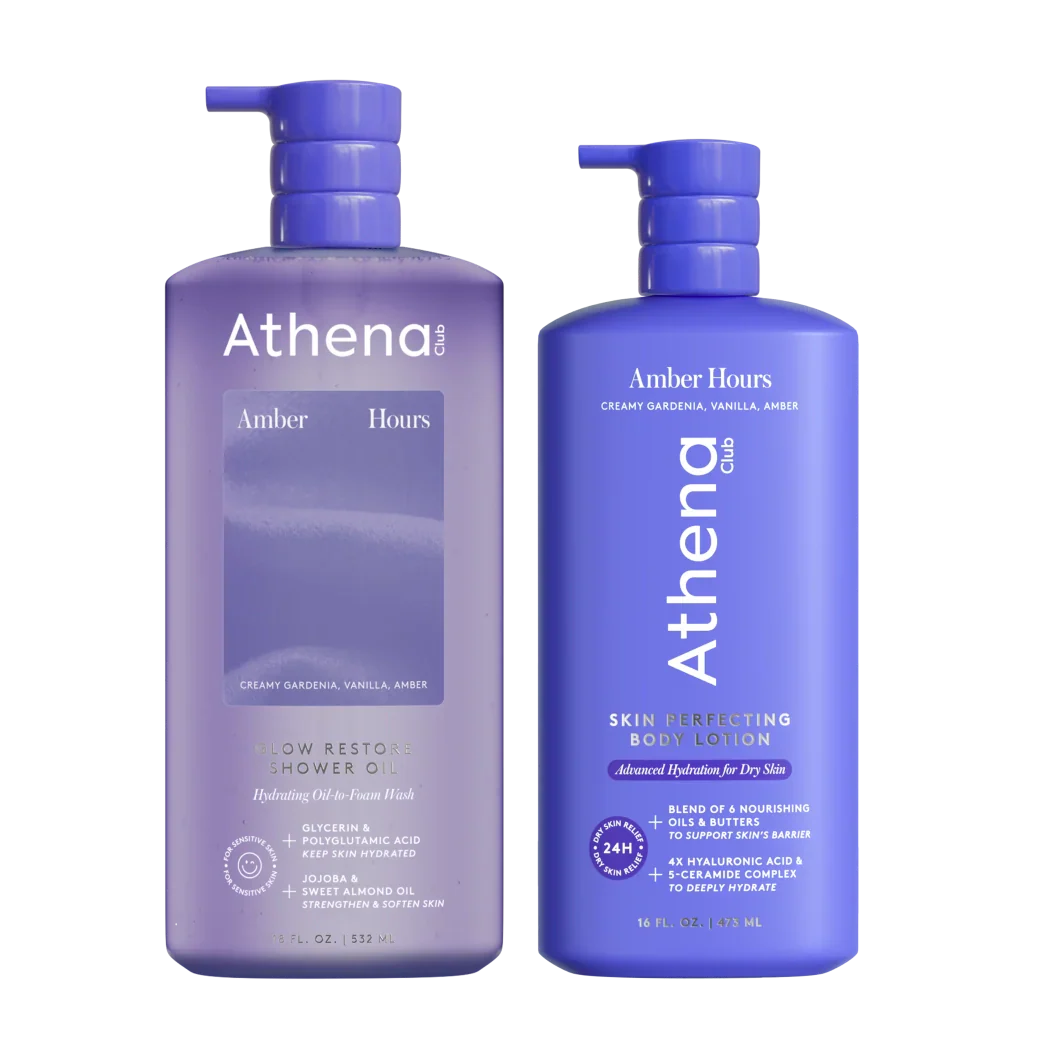 Shower Oil & Lotion Duo - Fresh Pair Amber Hours / Amber Hours